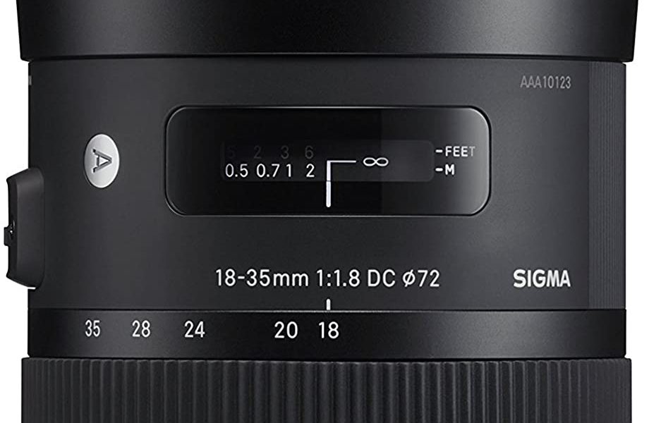 Sigma 1835mm F1.8 Art DC HSM Lens for Canon DSLR Cameras IUIC Support